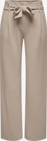 ONLY Regular Bundfaltenhose 'Carolina' in Beige: predná strana