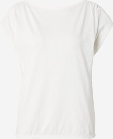 T-shirt s.Oliver en blanc : devant