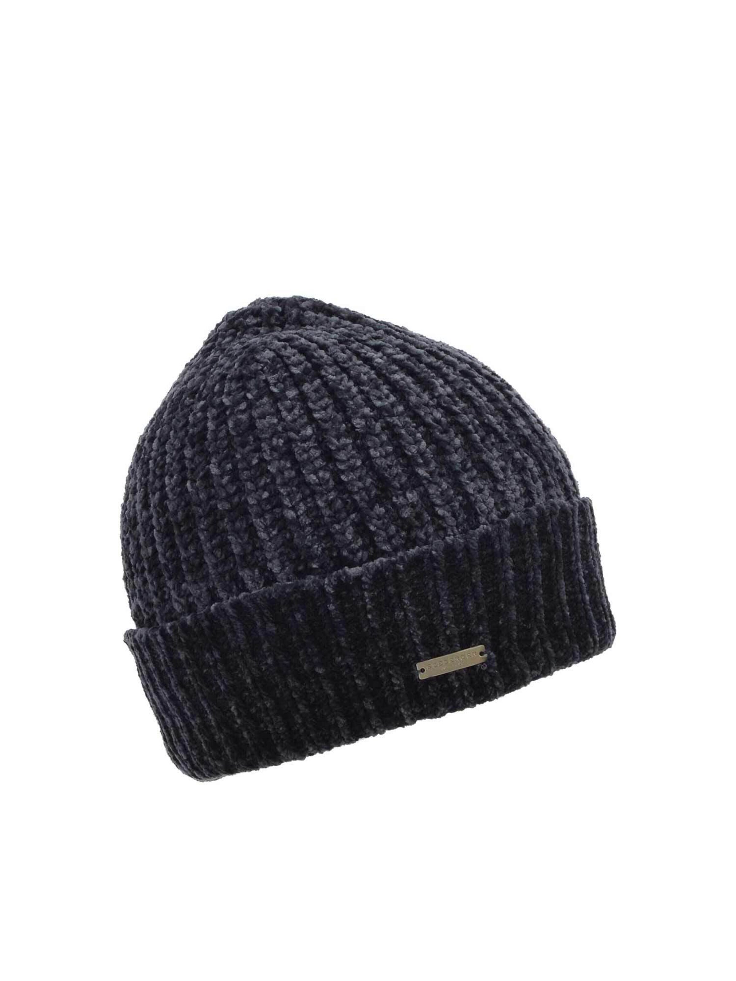 Seeberger Beanie 'Mütze' in Grey: front