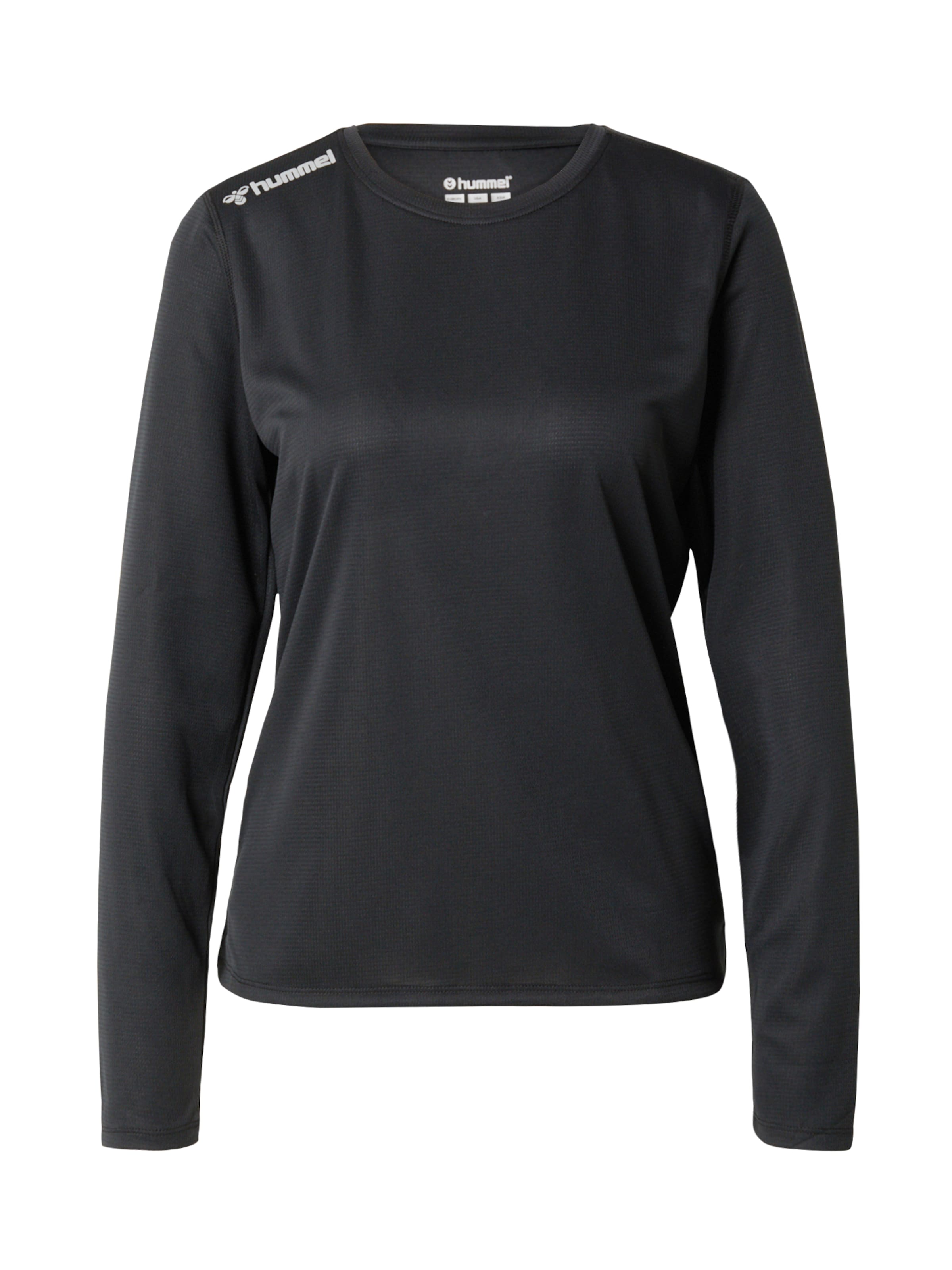 Hummel Funktionsbluse i sort: forside