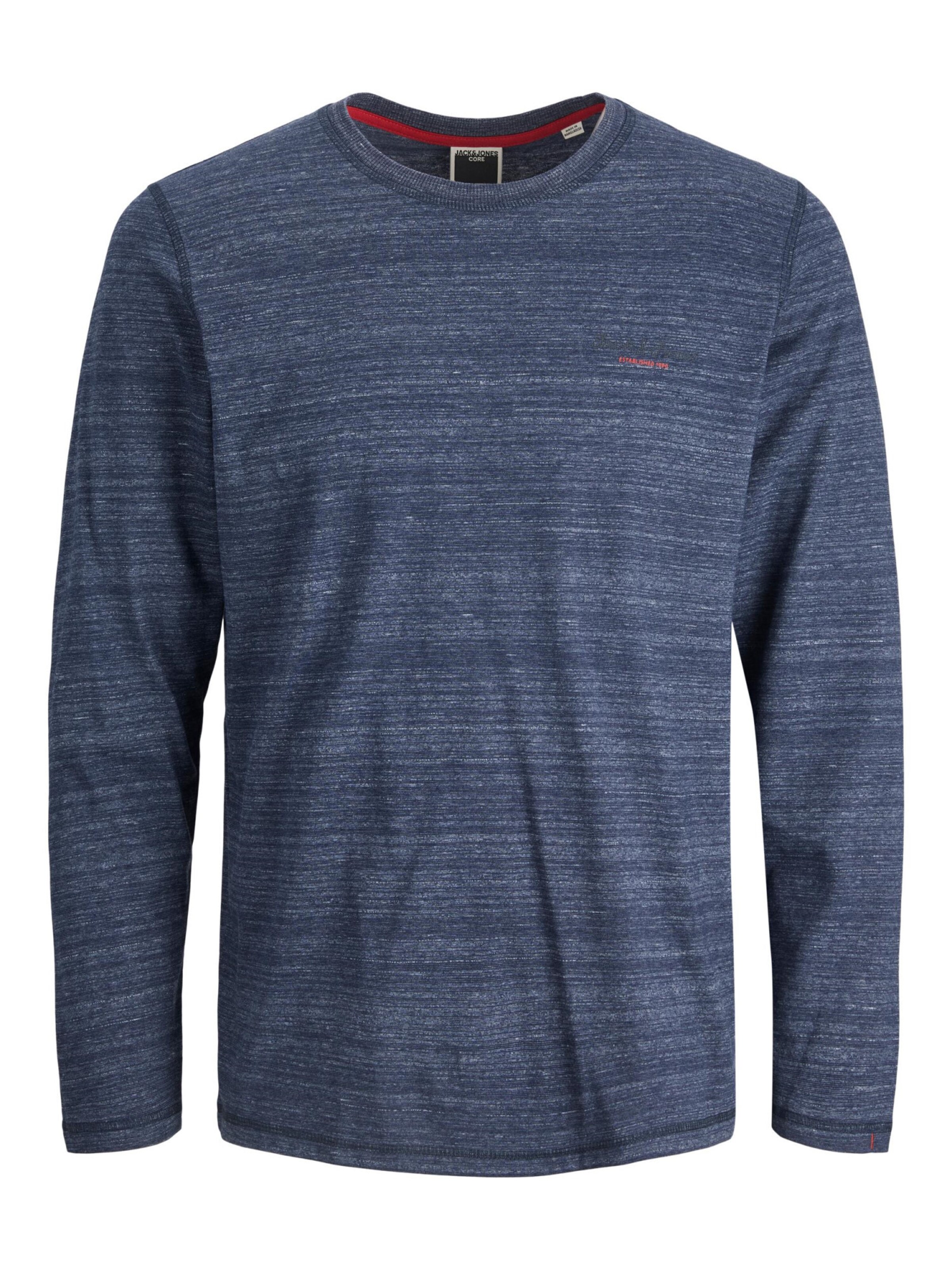 JACK & JONES Majica 'Berg' | modra barva: sprednja stran