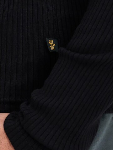 ALPHA INDUSTRIES Pullover '136505-03'‌‌‌‌ in Schwarz