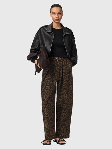 AllSaints Baggy Τζιν 'BECCA' σε καφέ