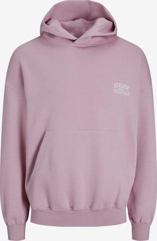 JACK & JONES Sweatshirt 'Santorini' in Roze: voorkant