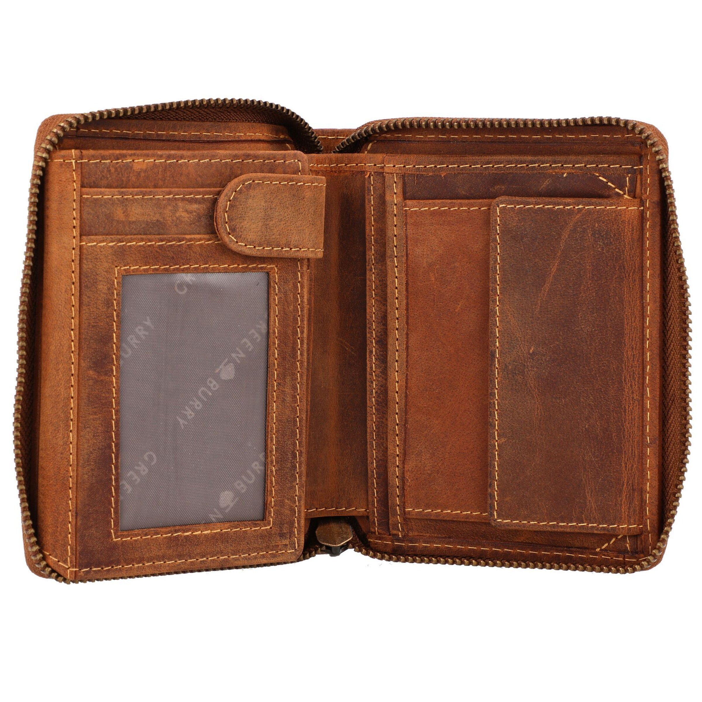GREENBURRY Wallet 'Vintage 821A' in Brown