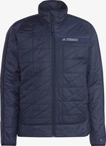 ADIDAS TERREX Outdoorjas in Blauw: voorkant