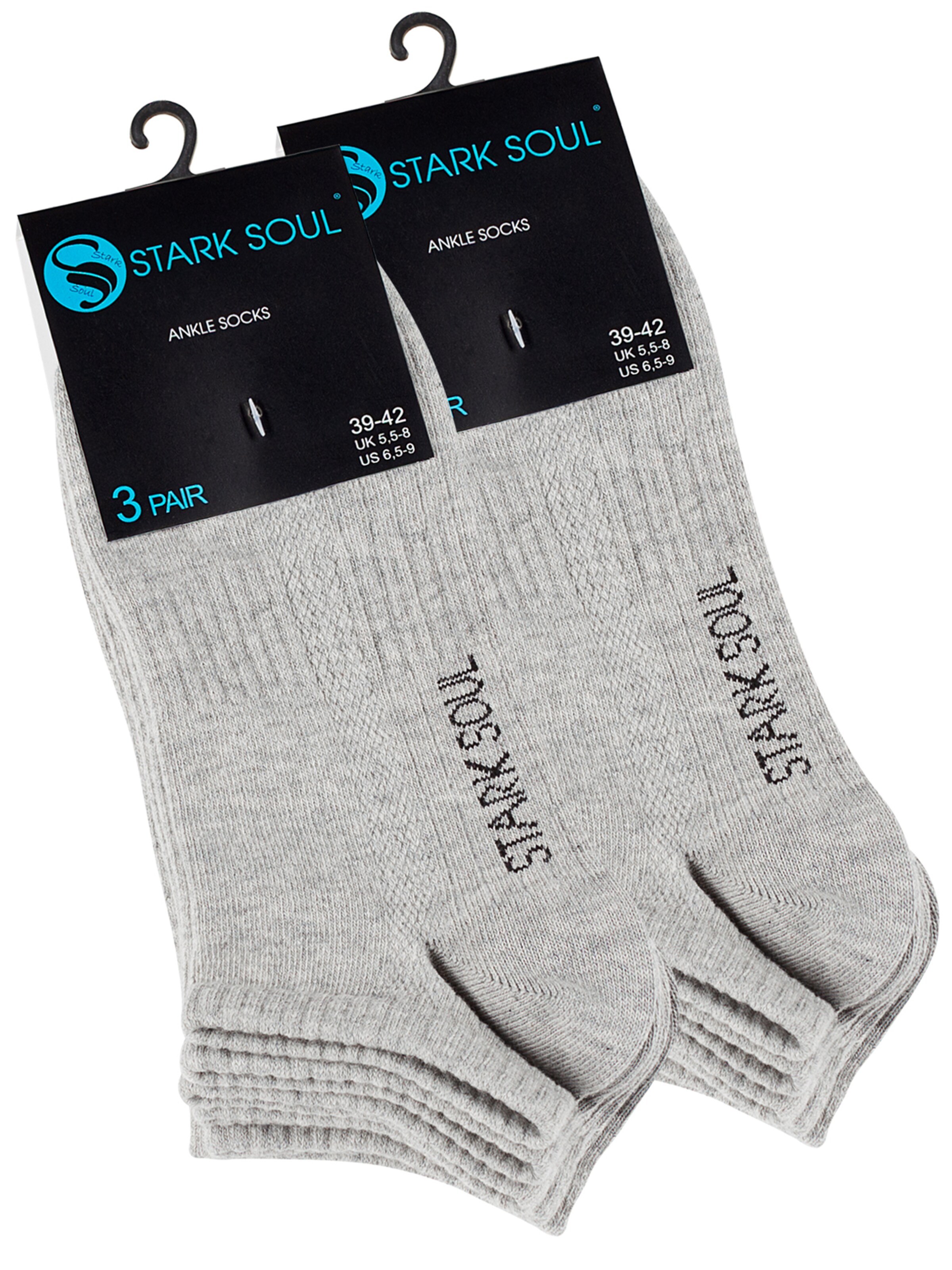 Stark Soul Socks in Grey