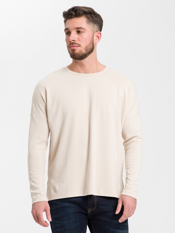 Cross Jeans Shirt '56021' in Beige: front