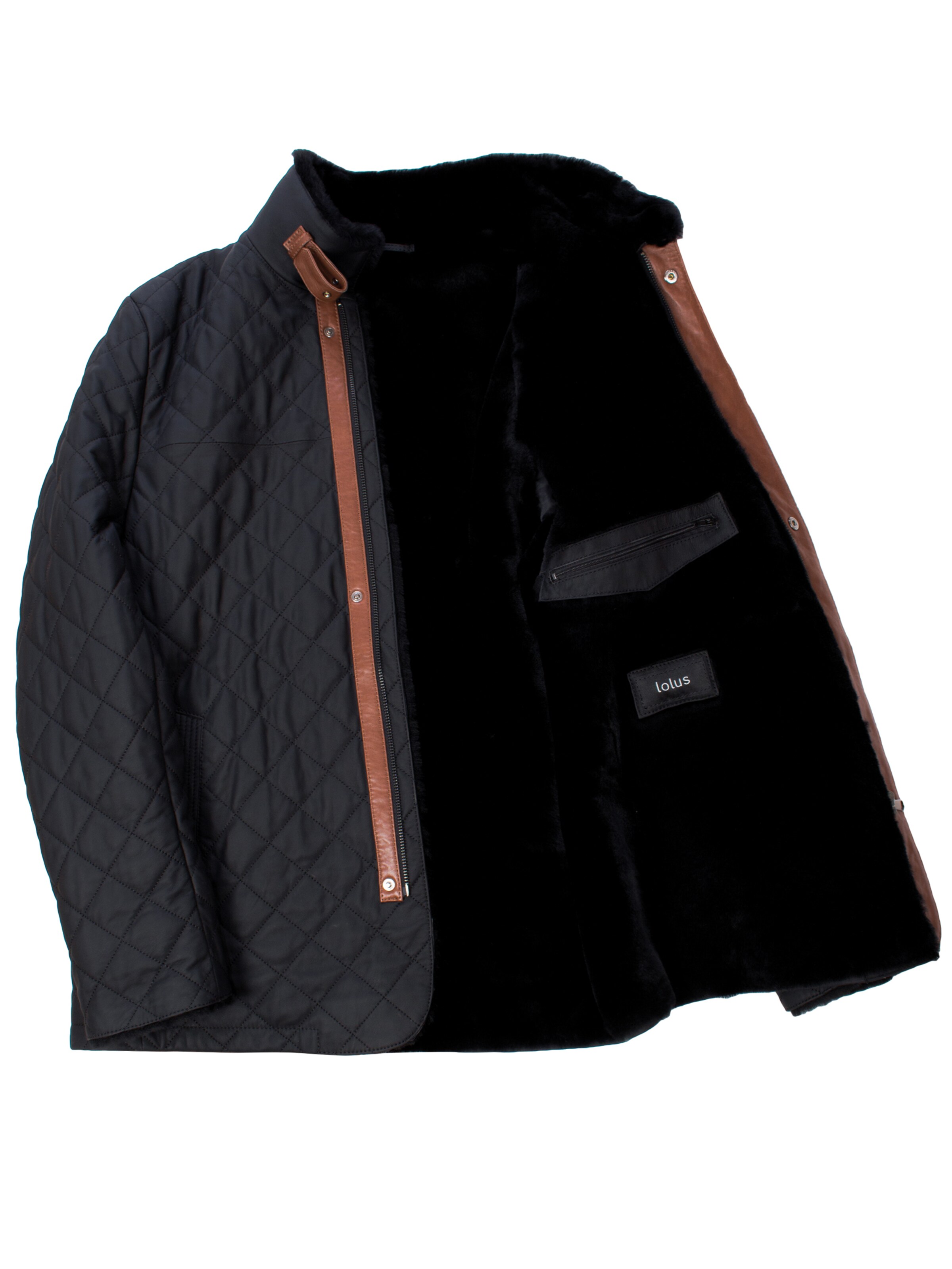LOLUS Between-Season Jacket 'Leno' in Black