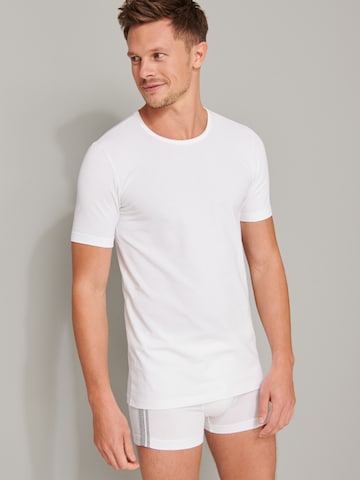 SCHIESSER - Camiseta térmica en blanco