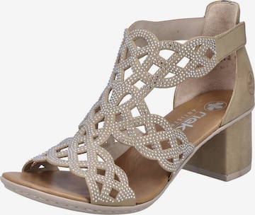 RiekerSandale - bež boja: prednji dio