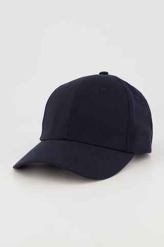 Ulla Popken Cap in Blue: front