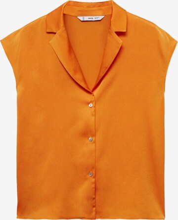 MANGO Bluza 'SASSA' | oranžna barva: sprednja stran