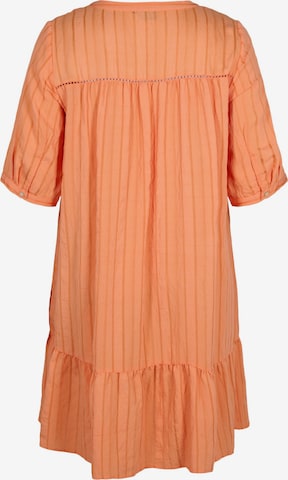 Zizzi Dress 'Gitte' in Orange