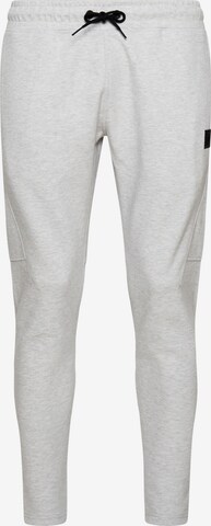 Superdry Tapered Pants 'Code Tech' in Grey: front