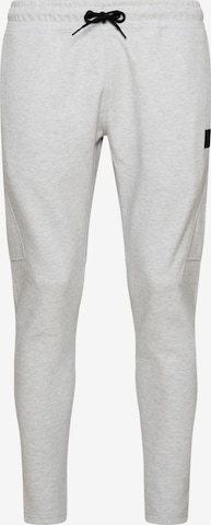 Superdry Tapered Broek 'Code Tech' in Grijs: voorkant