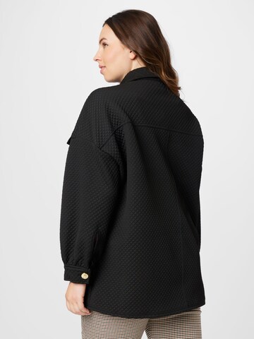 River Island Plus Between-season jacket in Black