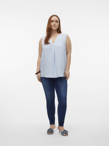 Vero Moda Curve Blouse 'ELVA ' in Blauw