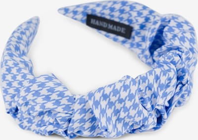 styleBREAKER Haarschmuck 'Haarreif mit Hahnentritt Muster' in One Size in blau, Produktansicht
