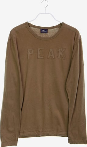 PEAK PERFORMANCE Shirt in L in Brown: front