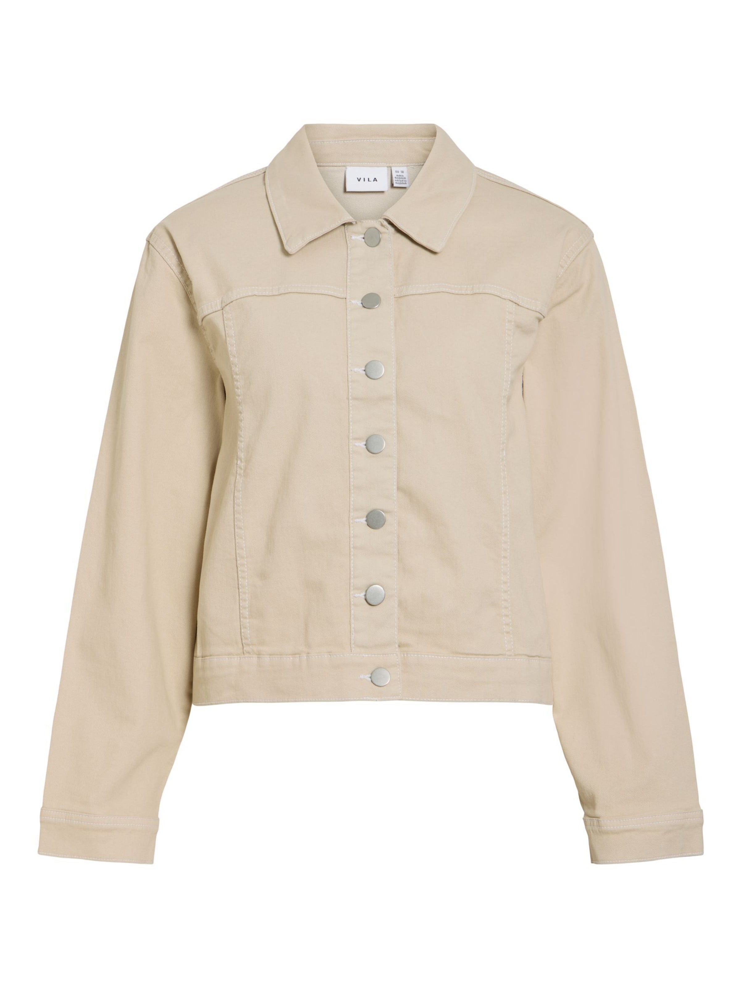 Veste mi-saison 'VINus' VILA en beige : devant