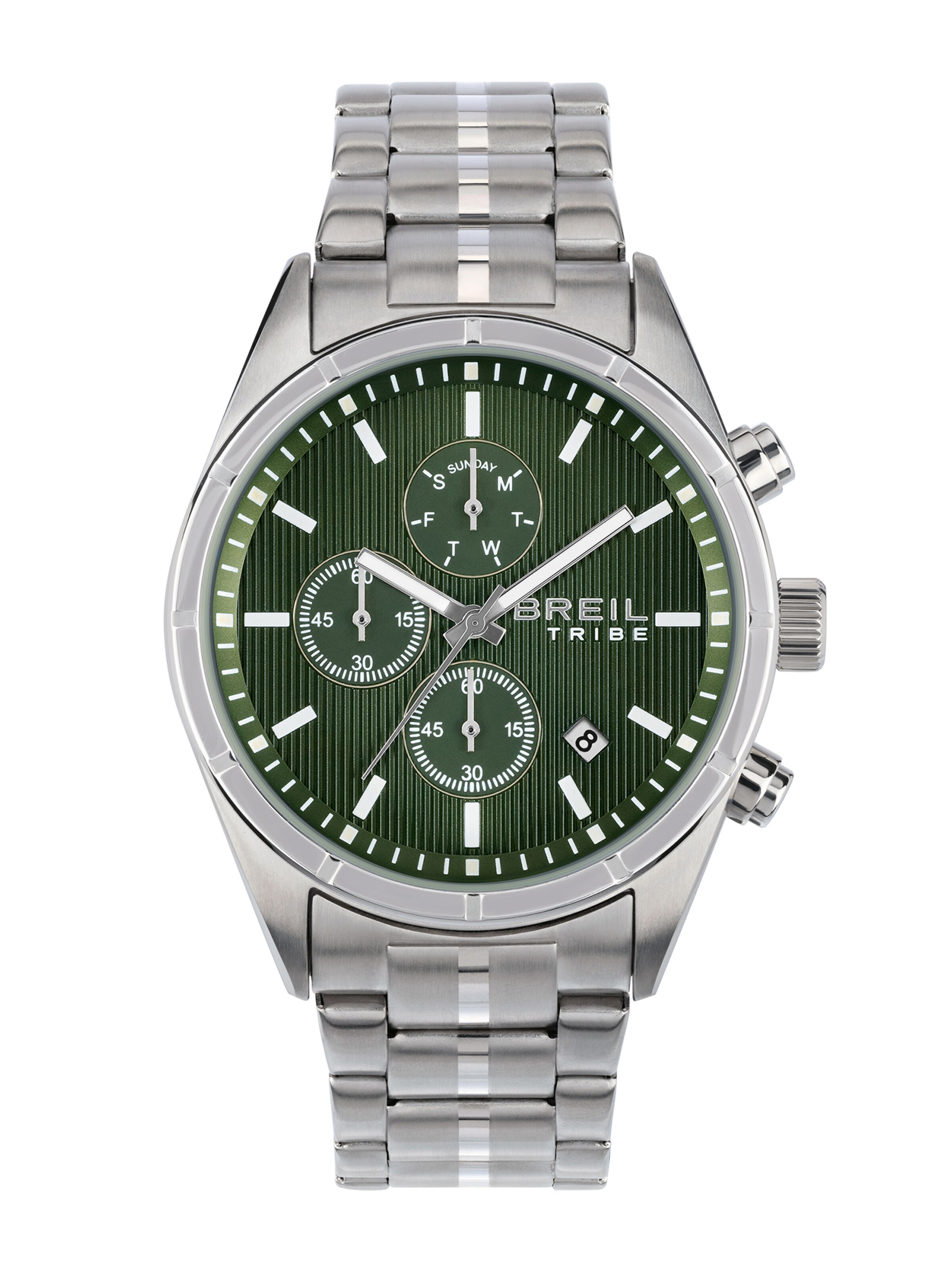 Orologio analogico 'CAPTAIN' di Breil in argento: frontale