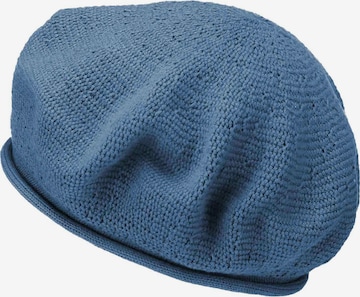 LOEVENICH Mütze in Blau: Vorderseite