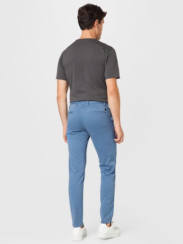 BOSS Slim fit Chino trousers 'Taber' in Blue