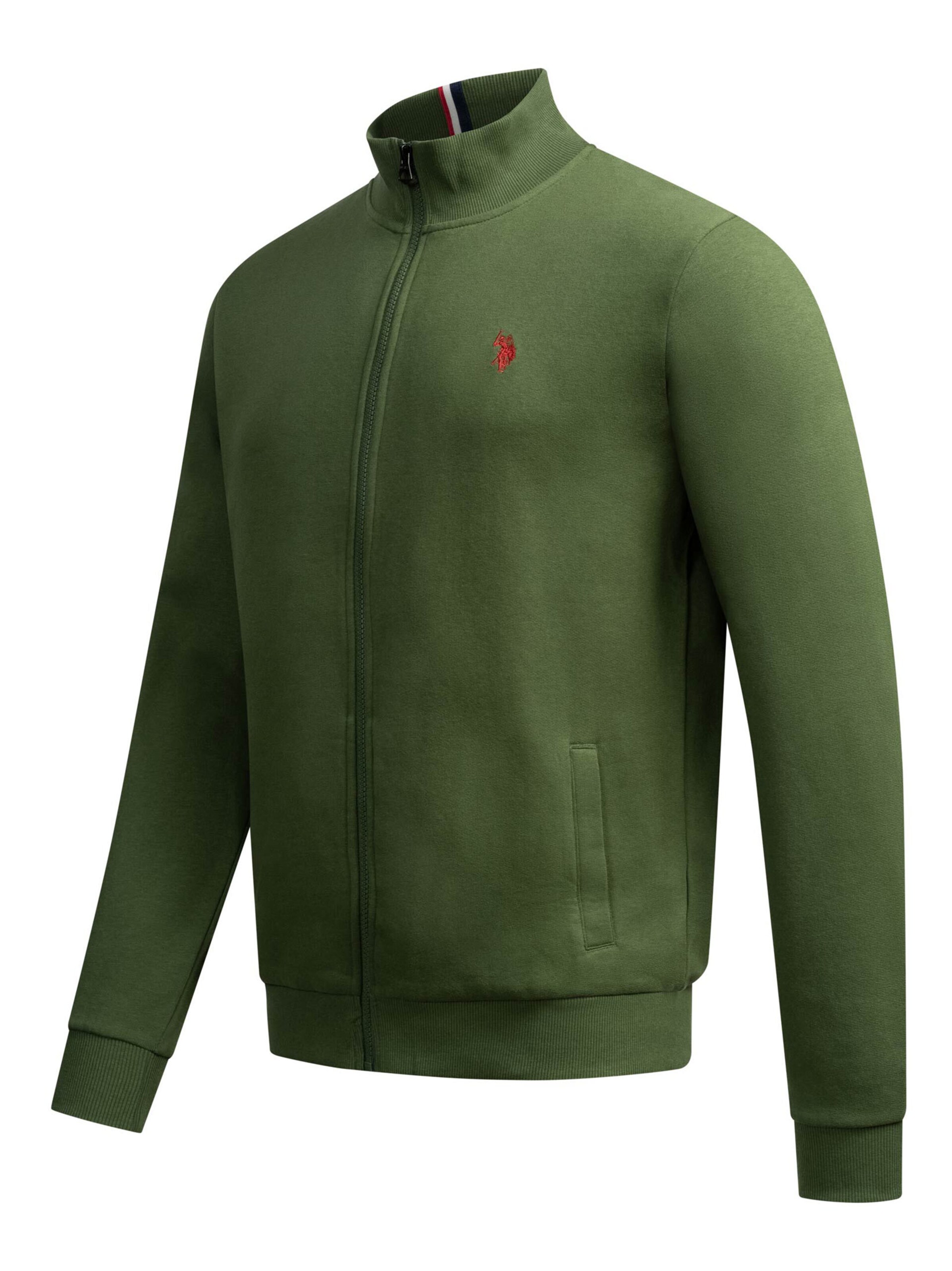 U.S. POLO ASSN. Sweatvest in Groen