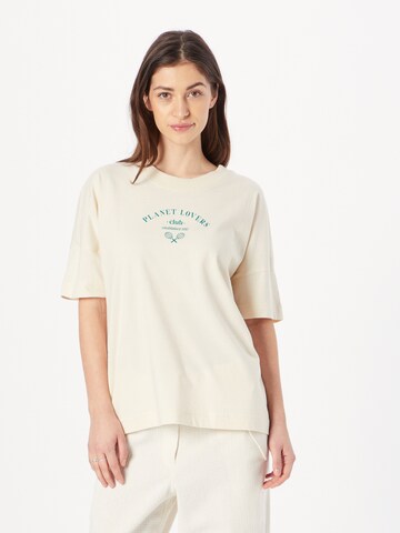 Bizance Paris Shirt 'TITO' in Beige: voorkant