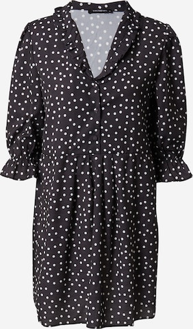 Robe-chemise Trendyol en noir : devant