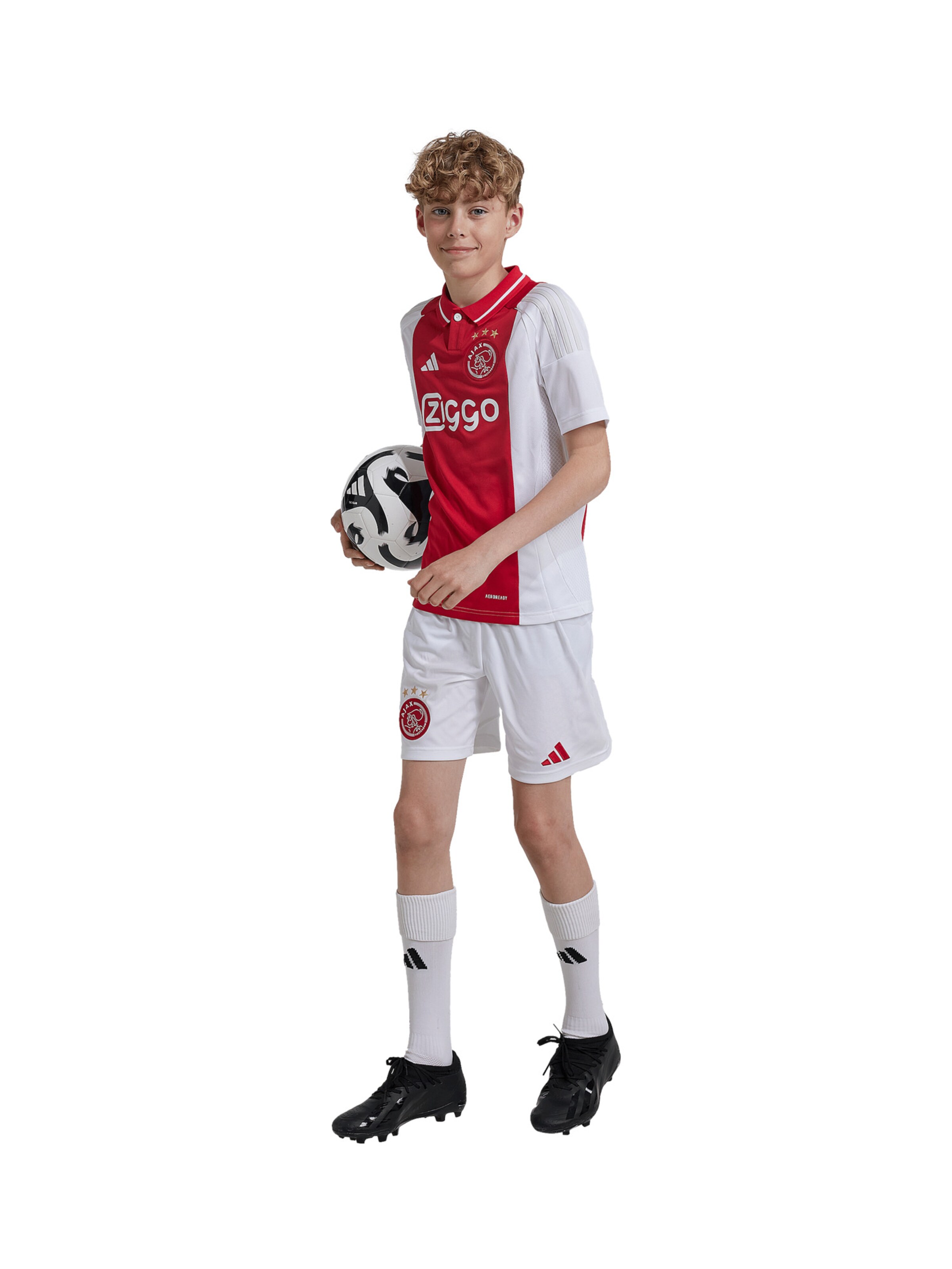 ADIDAS PERFORMANCE - Camiseta funcional 'Ajax Amsterdam 24/25' en blanco