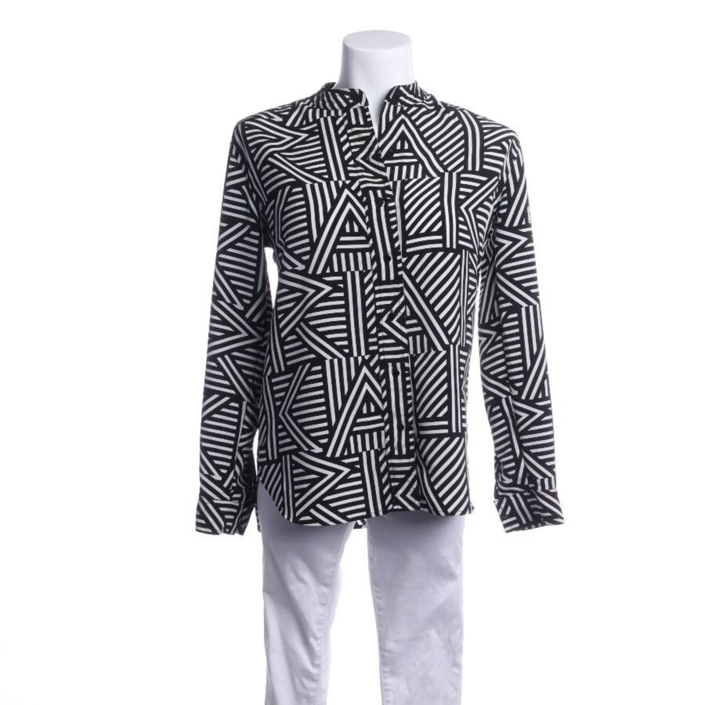 Karl Lagerfeld Blouse & Tunic in XXS in Black: front