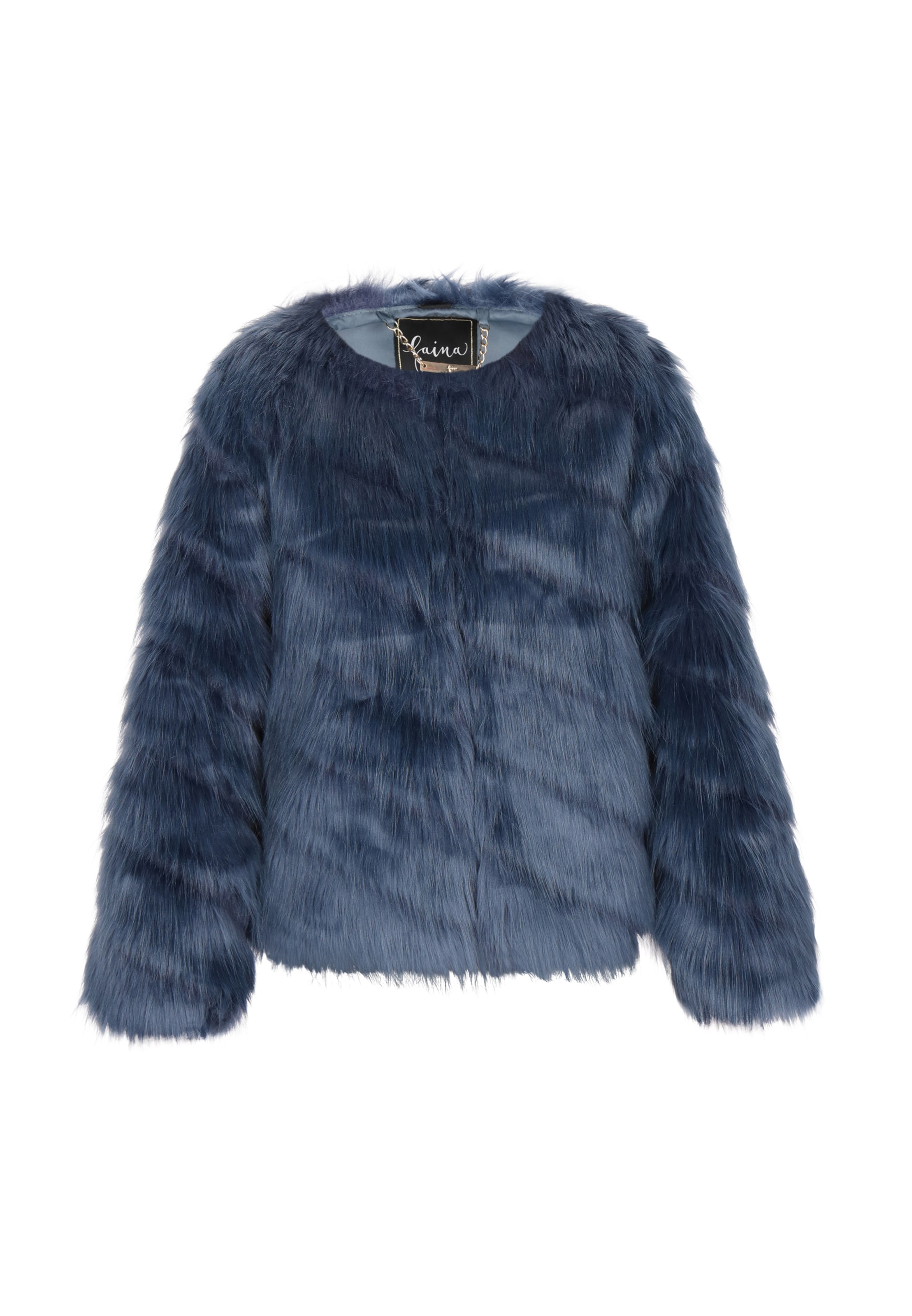 faina Φθινοπωρινό και ανοιξιάτικο μπουφάν σε μπλε: μπροστά