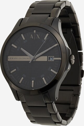 ARMANI EXCHANGE Analogt ur i sort: forside