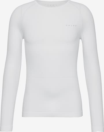 FALKE Funktionsshirt 'Warm' in Weiß: Vorderseite