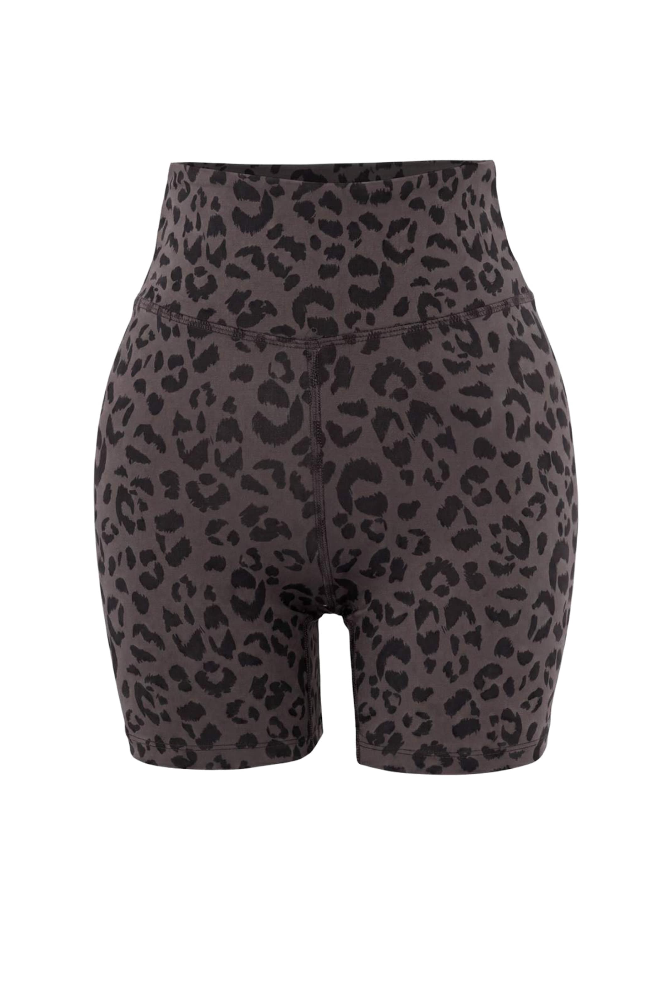 Trendyol Skinny Legíny – hnědá: přední strana