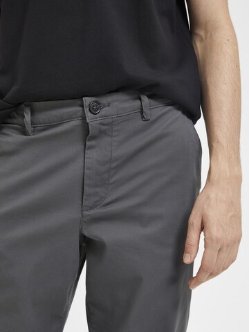 SELECTED HOMME - Regular Calças chino 'New Miles' em cinzento