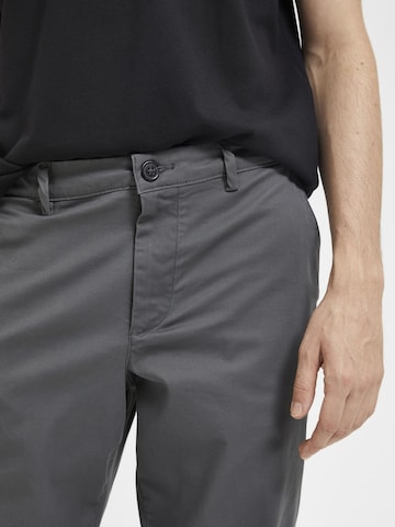 SELECTED HOMME Regular Chinohose 'New Miles' in Grau