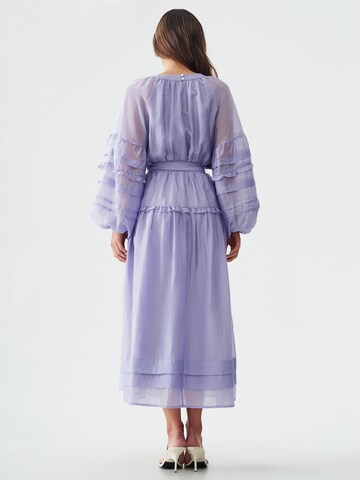 The Fated Dress 'FRANC' in Purple: back