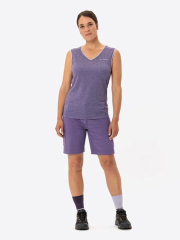 VAUDE Sporttop 'Essential' in Lila