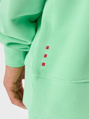 Ossy Homer Sweatshirt '450 GSM Heavy Cotton Oversize' in Green