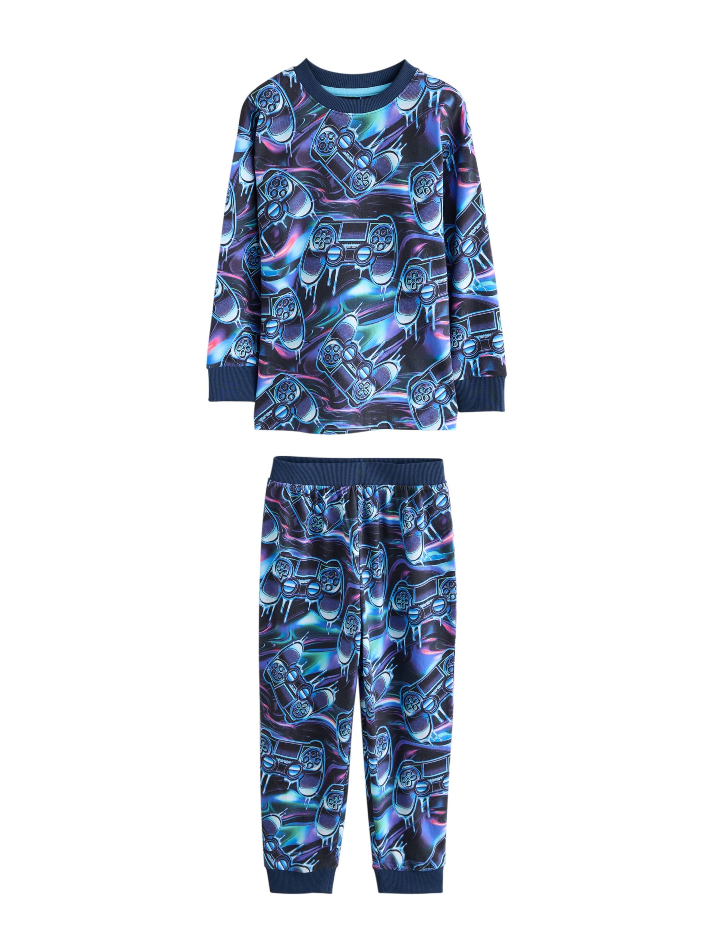 Pigiama di Next in blu: frontale