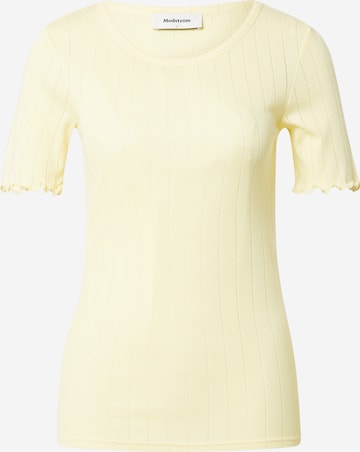 modström Shirt 'Issy' in Yellow: front