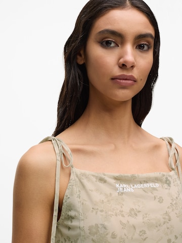 Robe d’été KARL LAGERFELD JEANS en beige