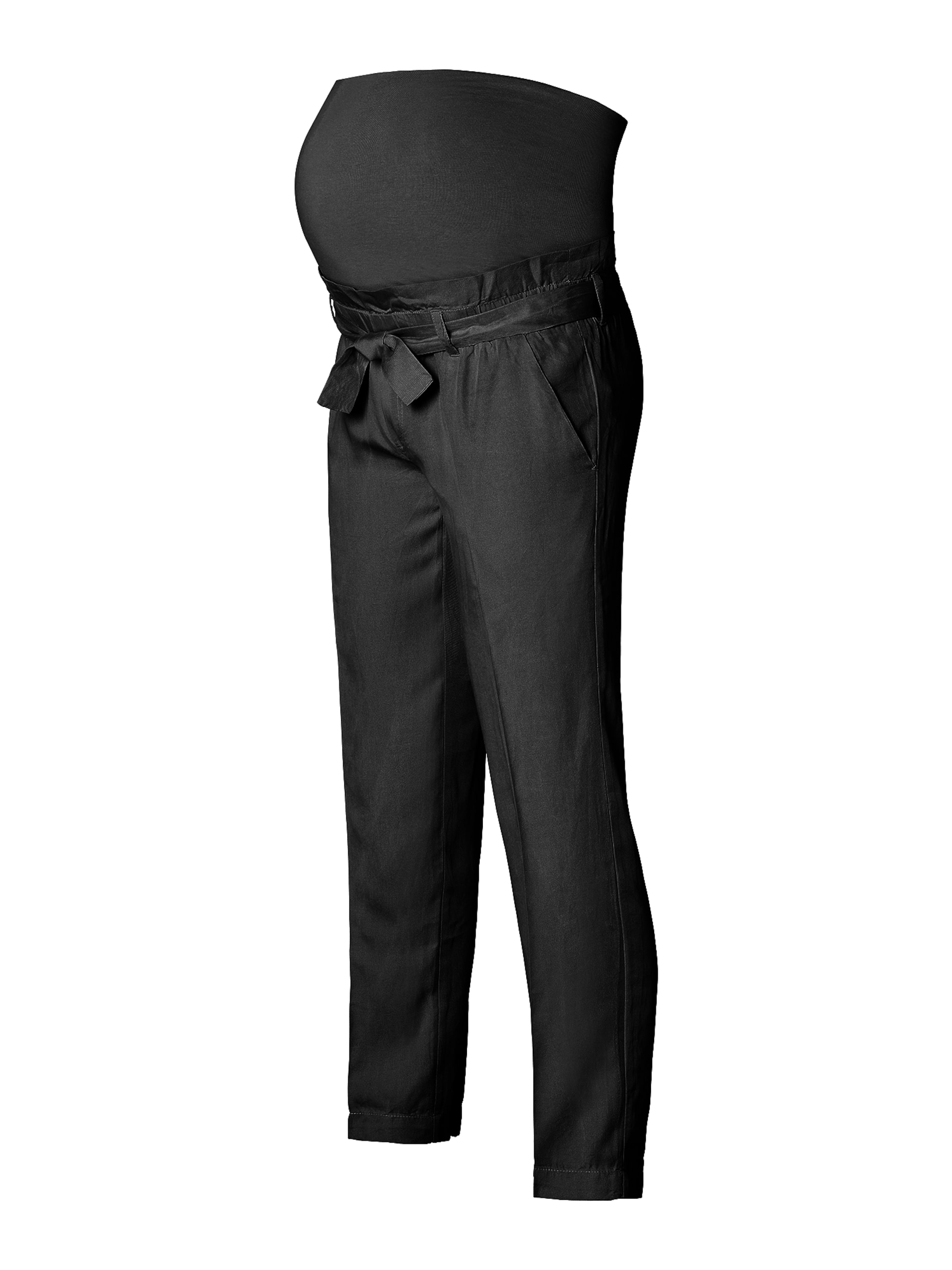 Noppies Regular Trousers with creases in Black