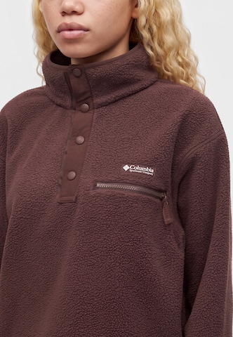 COLUMBIA Sporttrui 'Helvetia II' in Bruin