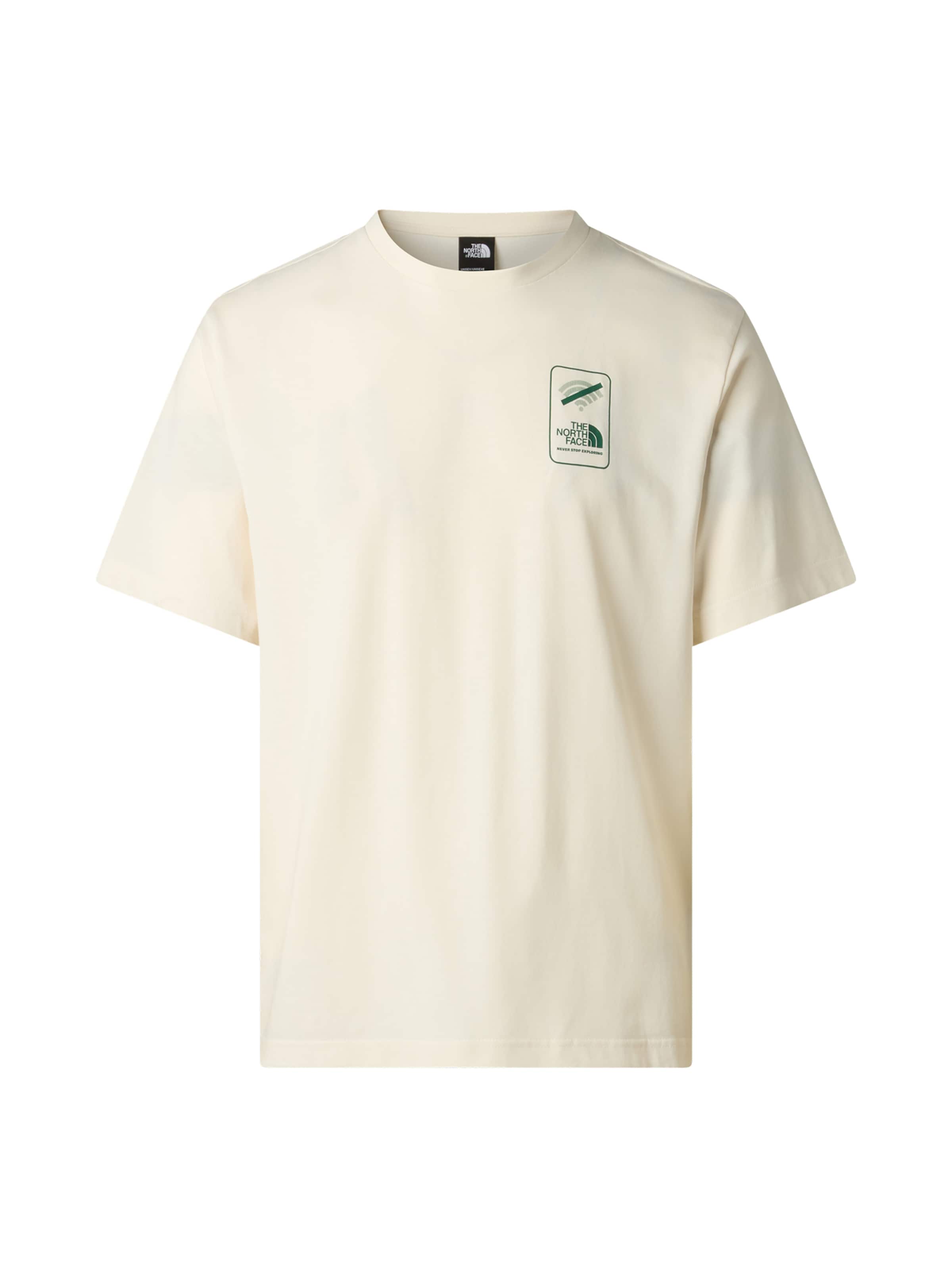 T-Shirt 'No Signal' THE NORTH FACE en blanc : devant