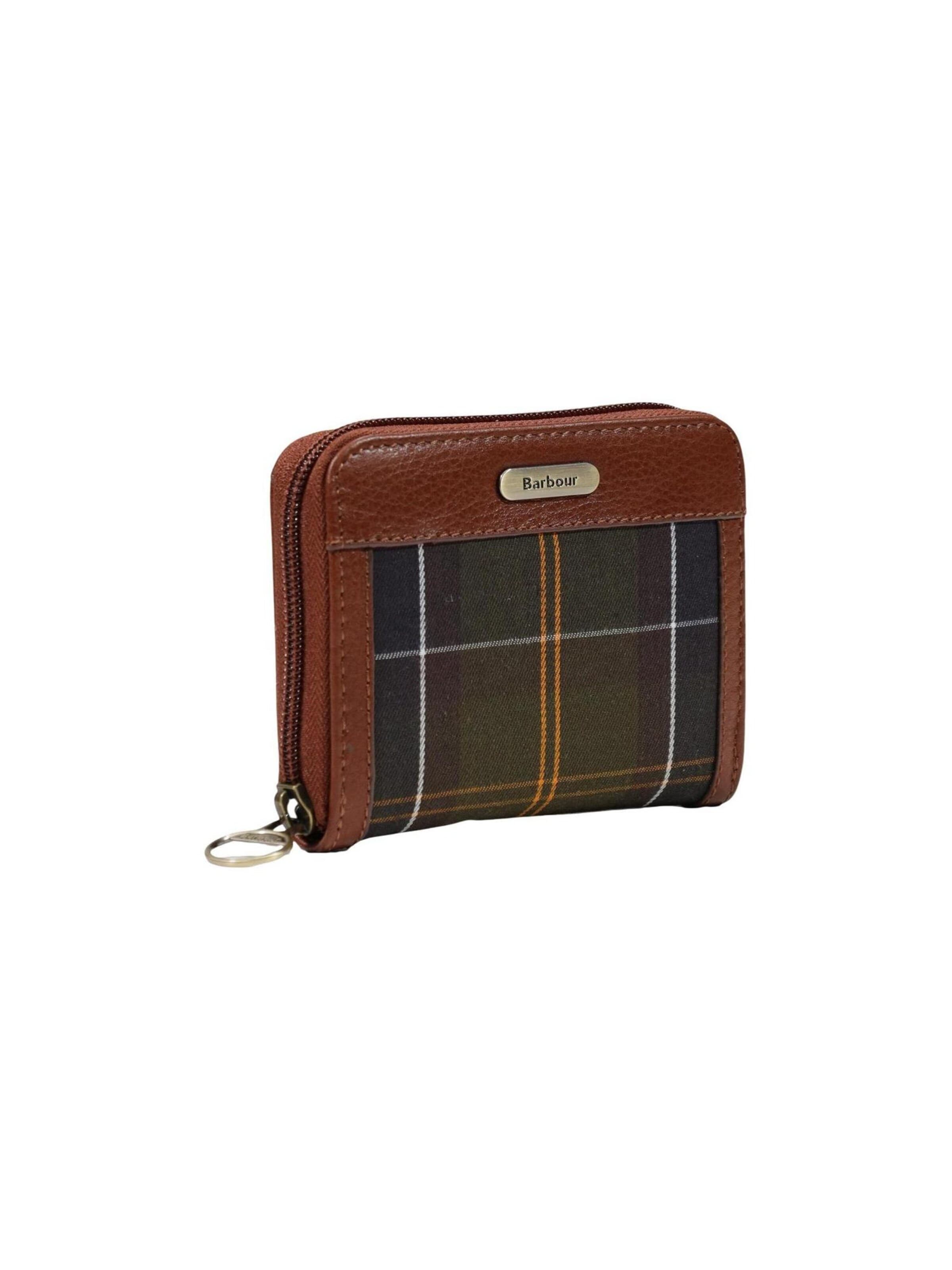 Portamonete 'MINI DAPHNE TARTAN PURSE 262MLLG0040' di Barbour in marrone