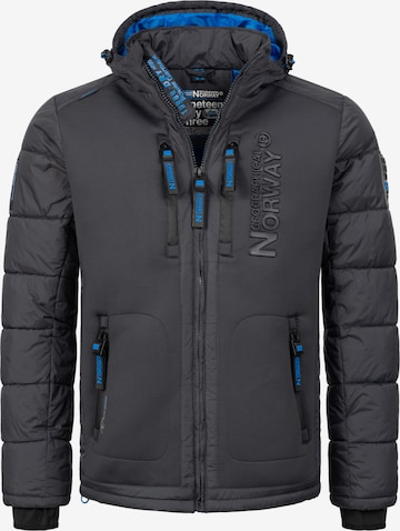 GEOGRAPHICAL NORWAY Winterjas in Grijs: voorkant